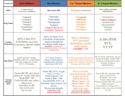 Cardiac Drug Classification Guide | PDF | Cardiology | Heart