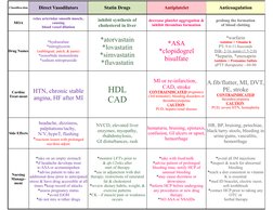 Cardiac Drug Classification Guide | PDF | Cardiology | Heart