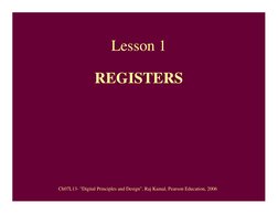 Understanding Registers in Digital Electronics | PDF | Electrical ...
