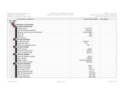 Características y Parámetros
Valor del ECM Unidades
Valor Original
ISX - CM871
CM871
ID del Sistema y Placa de Datos
Informac