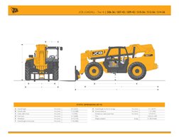 JCB LOADALL - Tier 4i | 506-36 / 507-42 / 509-42 / 510-56 / 512-56 / 514-56
D 
B 
C 
A 
E 
F 
G 
H 
507-42
STATIC DIMENSIONS