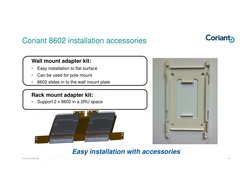 Coriant 8602 Router Coriant Overview Presentation | PDF | Network Switch | Ethernet