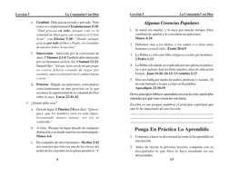 Lección 5
La Comunión Con Dios
Lección 5
La Comunión Con Dios
4
e.
Gratitud - Déle gracias en todo y por todo.  Note
como se