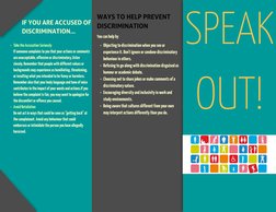 1234 5th Ave
New York, NY 00000
www.website.com
IF YOU ARE ACCUSED OF 
DISCRIMINATION?  
- Take the Accusation Seriously
If s