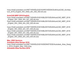 AutoCAD 2016 Download Links | PDF | Autodesk | Auto Cad