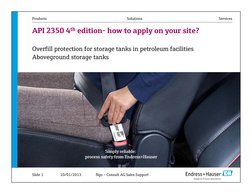 API 2350 Overfill Protection Guide | PDF | Safety | Engineering