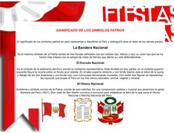SIGNIFICADO DE LOS SIMBOLOS PATRIOS
El significado de los símbolos patrios es para representar e Identificar al Perú y distin
