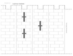 Fanfaron 
	  
Tab	  for	  gluing.	  Fold	  backwards.	  
CASTLE	  TOWER	  
