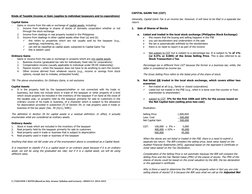 5 | TAXATION 1 NOTES (Based on Atty. Aranas’ Syllabus and Lecture) – EH403 S.Y. 2014-2015 
 
 
Kinds of Taxable Income or Gai