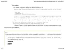 Troubleshooting Automatic Receipts Issues | PDF | Receipt | Software Bug