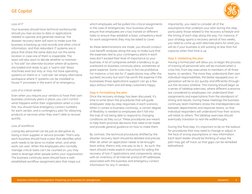 Loss of IT
Your business should have technical workarounds 
should you lose access to data or applications 
needed to operate