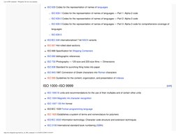 List of ISO standards - Wikipedia, the free encyclopedia
http://en.wikipedia.org/wiki/List_of_ISO_standards (3 of 20)05/12/20