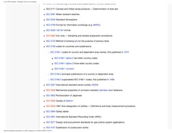 List of ISO standards - Wikipedia, the free encyclopedia
http://en.wikipedia.org/wiki/List_of_ISO_standards (4 of 20)05/12/20