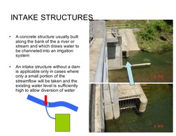 Overview of Irrigation Structures | PDF | Dam | River