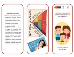 …CÓMO FORTALECEMOS LA 
AUTOESTIMA DE NUESTROS HIJOS? 
 
Brindándoles ambientes donde se 
sientan queridos y cuidados.