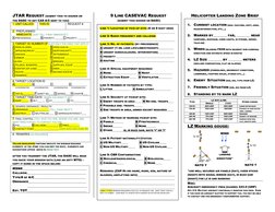 CAS 9-Line Briefing Guide | PDF | Military Forces | Military Aviation