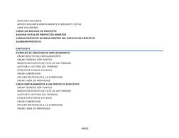 INDICE 
DUPLICAR VOLUMEN. 
MOVER VOLUMEN GRÁFICAMENTE O MEDIANTE COTAS . 
UNIR VOLÚMENES. 
CREAR UN ARCHIVO