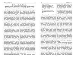 El Temor De La Muerte. 
"Y librar a todos los que por el temor de la muerte estaban 
durante toda la vida sujetos a servidumb