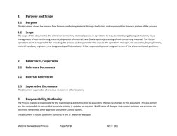 MRB Process Flow and Management Guide | PDF | Inventory | Specification ...