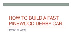 best lubricant for sunroof rubber Pinewood Derby Fast and Furious Speed Secrets main image 1