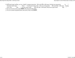 SM35 Batch Input Recording Guide | PDF | Areas Of Computer Science ...