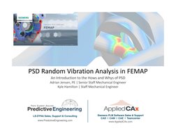 PSD Vibration Analysis in FEMAP 11.3 | PDF | Spectral Density | Normal Mode
