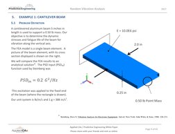 PSD Vibration Analysis in FEMAP 11.3 | PDF | Spectral Density | Normal Mode