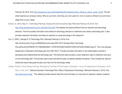 TECHNOLOGY PLAN EVALUATION AND RECOMMENDATIONS: MARIETTA CITY SCHOOLS, GA                                              3 
F