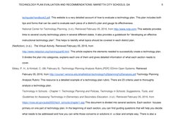 TECHNOLOGY PLAN EVALUATION AND RECOMMENDATIONS: MARIETTA CITY SCHOOLS, GA                                              5 
t