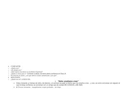  
COMPARTIR: 
o 
¿Quién eres? 
o 
¿De dónde eres? 
o 
¿Qué esperas encontrar en este