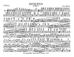 Invictus March Invictus March by K.L. King | PDF | Music Technology | Woodwind Instruments