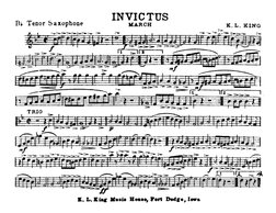 Invictus March Invictus March by K.L. King | PDF | Music Technology | Woodwind Instruments