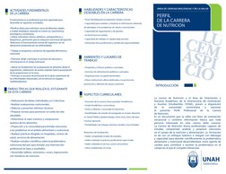 Plan de Estudios de Nutrición UNAH | PDF | Nutrición | Dieta y nutrición