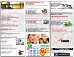  Representación en Procesos Judiciales 
Laborales. 
 Patrocinio en Inspecciones de Trabajo 
(SUNAFIL o Ministerio de Trab