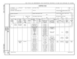.
CONTROL PLAN
 
Prototype
Pre-launch
X
Production
Key Contact / Phone
Date (Orig)
Page
Control Plan Number
:
20 
of   26
Par