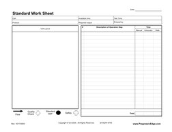 Rev. 10/17/2005 
Copyright © Oct 2005.  All Rights Reserved.           (619)244-8705   
www.ProgressivEdge.com
Date:
Standard