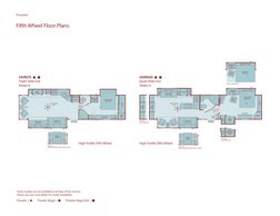 Prowler
Fifth Wheel Floor Plans
345RLTS ●  ■
Triple Slide-Out
Sleeps 6
365BSQS ●  ■
Quad Slide-Out
Sleeps 6
High Profile Fift