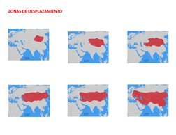 ZONAS DE DESPLAZAMIENTO
