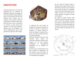 .A
diferencia
de
una
tienda
de
campaña, la estructura de madera no
se basa en cuerdas o estacas para
sujetarse a sí misma; fu