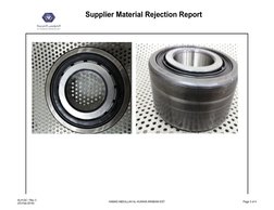 Rejection Material Supplier Material Rejection Report Format | PDF | Business