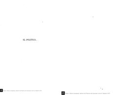 EL POLÍTICO. 
Platón, Obras completas, edición de Patricio de Azcárate, tomo 6, Madrid 1872
Platón, Obras completas, edición