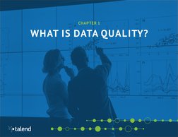 6
CHAPTER 1
WHAT IS DATA QUALITY?
