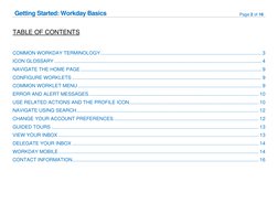 Workday Basics User Guide | PDF | Ios | Icon (Computing)