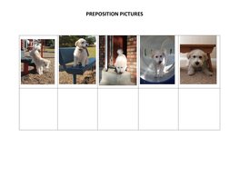Preposition Past Image Example Preposition Pictures and Examples | PDF