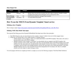 Advanced DOCX Template Creation Guide | PDF | Xml | String (Computer ...