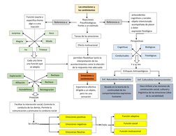 Mapa Conceptual de las Emociones | PDF | Las emociones | Ciencia cognitiva