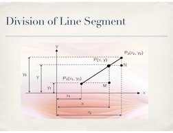Division of Line Segment
