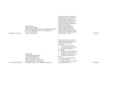 Masbee Services, India
28.05.2014
Urvesh Psyllium Ind. Ltd.
28.05.2014
Mitesh Meghani
Masbee Services, India
Mail: mitesh@hos