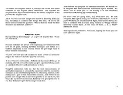 3 
 
 
The father and daughter dance is probably one of the most loved 
traditions in any Filipino debut celebration. This si