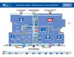 Hri Map Humber River Hospital Parking Guide | PDF | Clinic | Patient